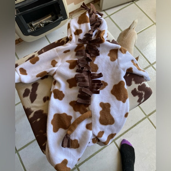 Preemie 0-3mo cow Halloween costume - Picture 2 of 3